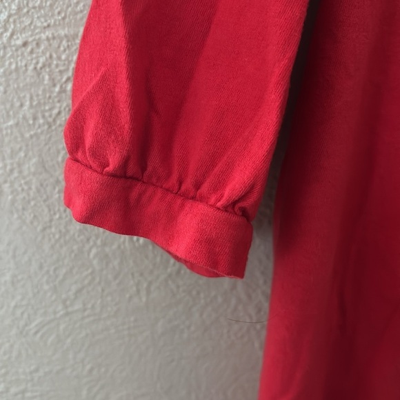 Women’s Plus Size Lane Bryant Peasant Top, Red, 18/20 2X - Picture 2 of 6